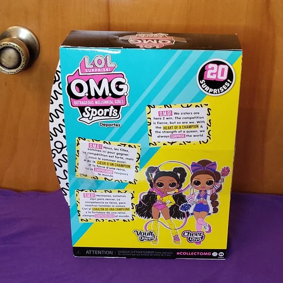 "Vault Queen" LOL Surprise OMG Sports Doll - Picture 2 of 3
